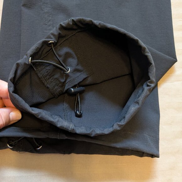 Mier Straight Leg Cargo Pants Size 14 Black - Picture 11 of 14